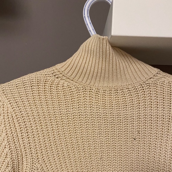 Knitted Mock Neck Sweater - Picture 3 of 3